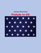 Prelude to US Concert Band sheet music cover